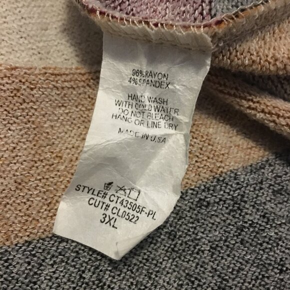 Colourblock Animal Print Soft Knit Rayon Sweater - Picture 11 of 16